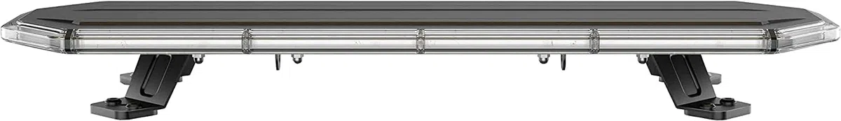 Ryme Automotive Puente de Iluminación con Mando a Distancia - 204 Leds HOMOLOGADO R65 Azul 1.220 mm. Emergencia Homologado Advertencia 10-30 V - 106W - 13 Funciones Slim Aero Techo Vehículo IP67