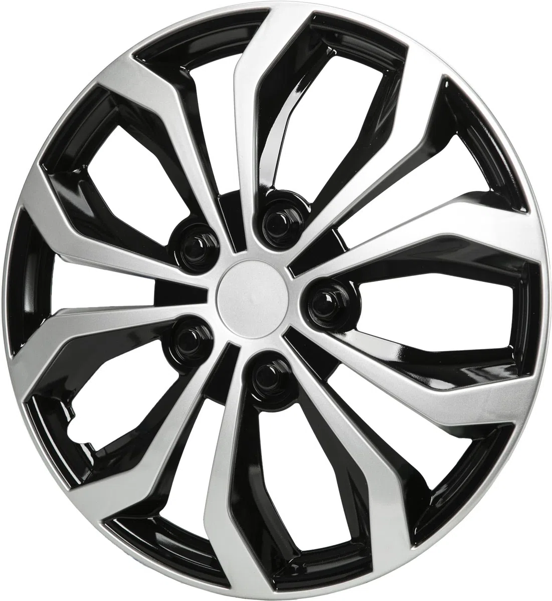 Tapacubos DENVER Plata/Negro 15''X4