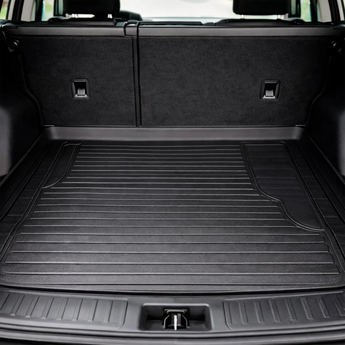 Alfombrillas Coche Universal Pack 5 Piezas Interiores (2 Delanteras + 2 Traseras + Alfombrilla Maletero Coche), Alfombrillas Coche Goma PVC Flexible Impermeables, Antideslizantes y Recortables