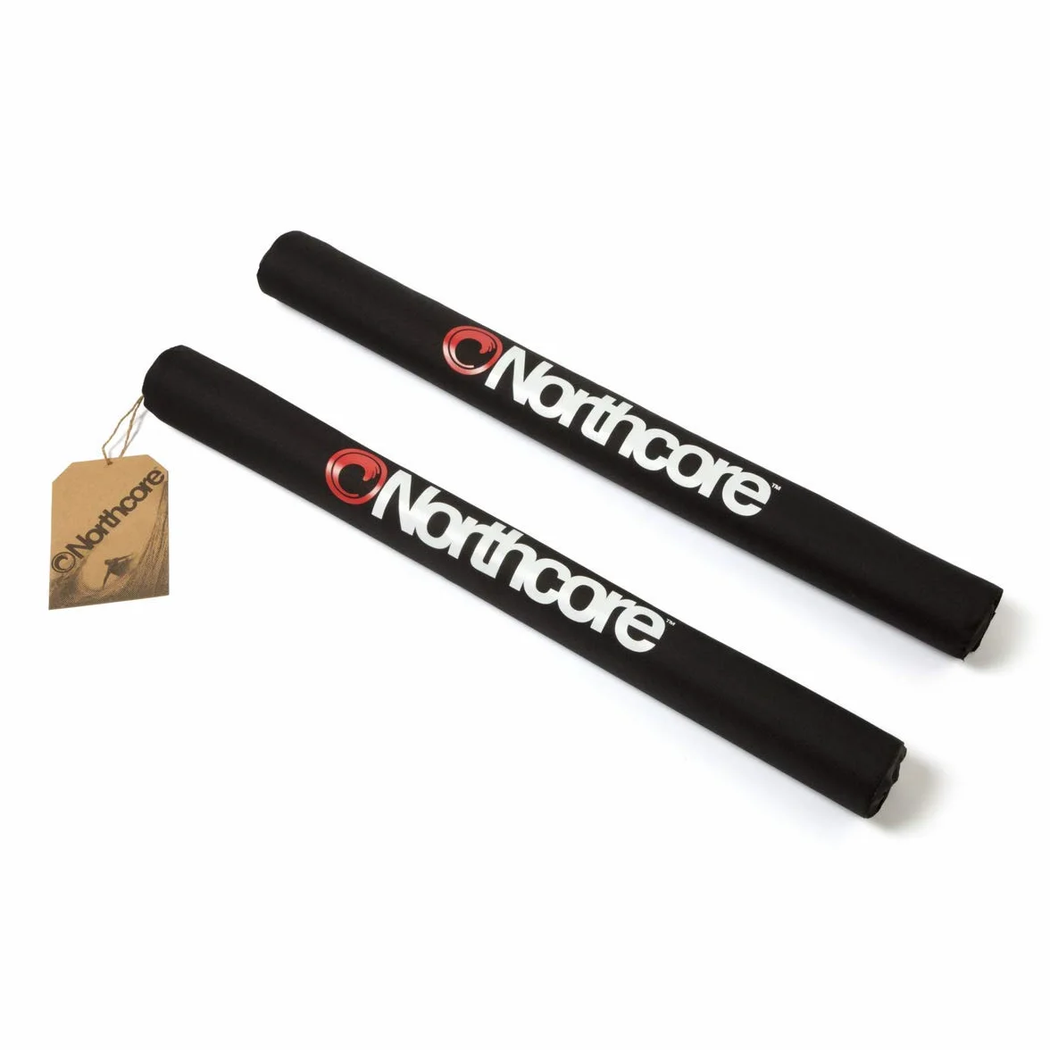 Northcore Eco Wide Load Roof Bar Pads- Almohadillas de Barra de Techo de Carga Ancha recicladas