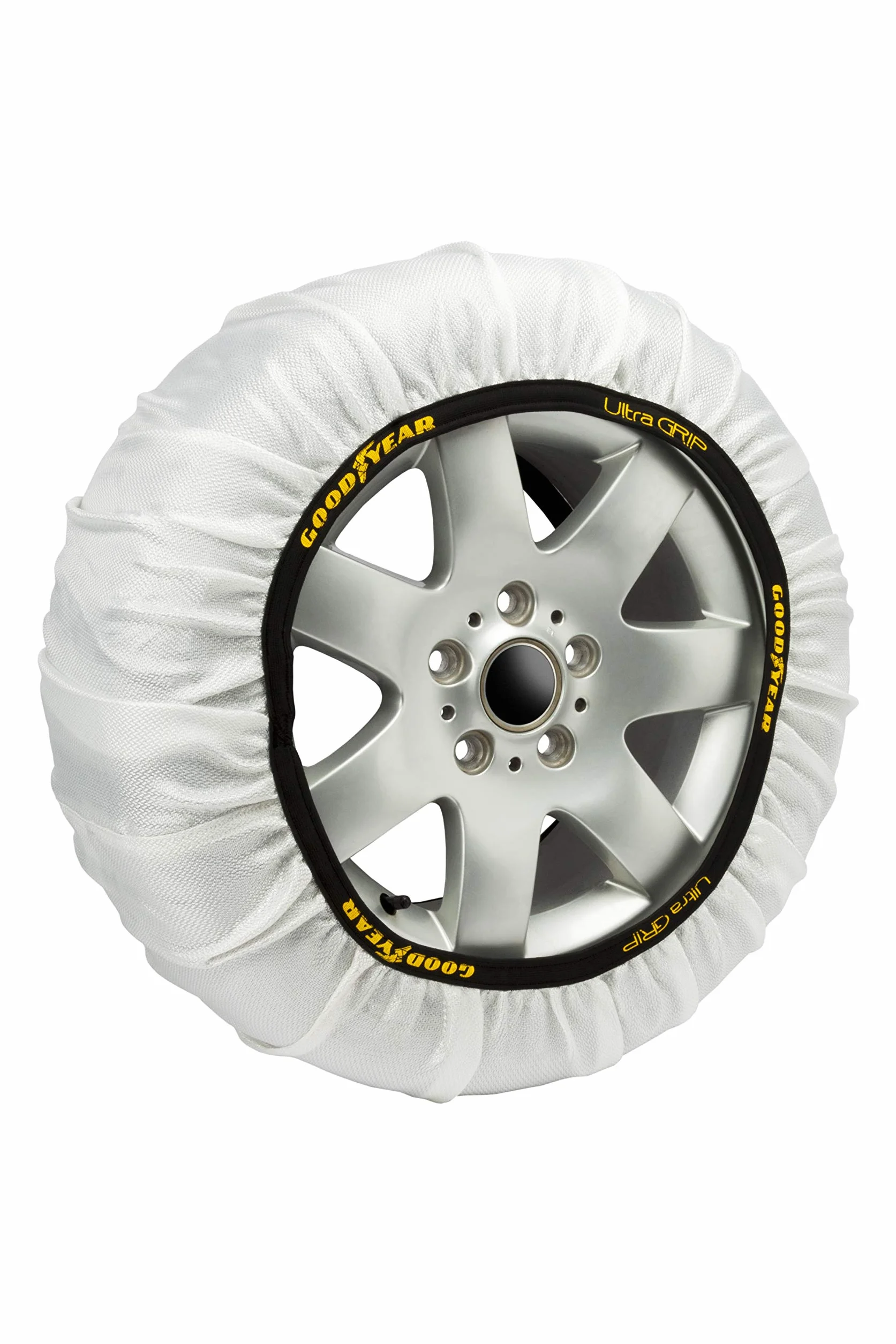Goodyear Juego de 2 Cadenas de Nieve Textiles para Coche Goodyear Ultra GRIP Talla S