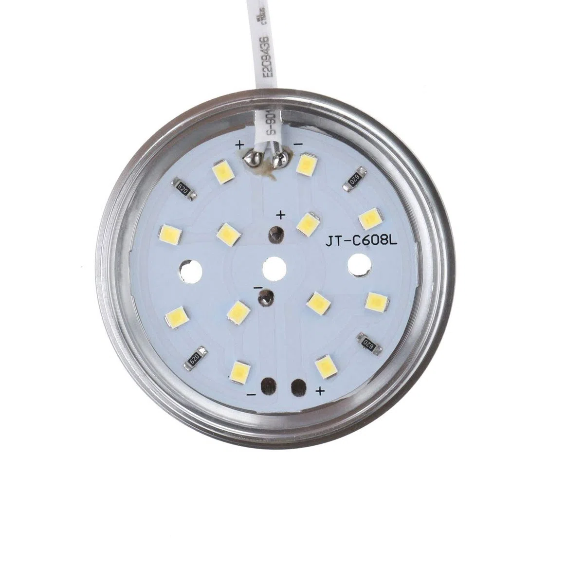 Iluminación 12 V para autocaravana, foco LED para interior Control remoto para autocaravana T4 T5 Autocaravana Caravana Luz 12V (4 luces)