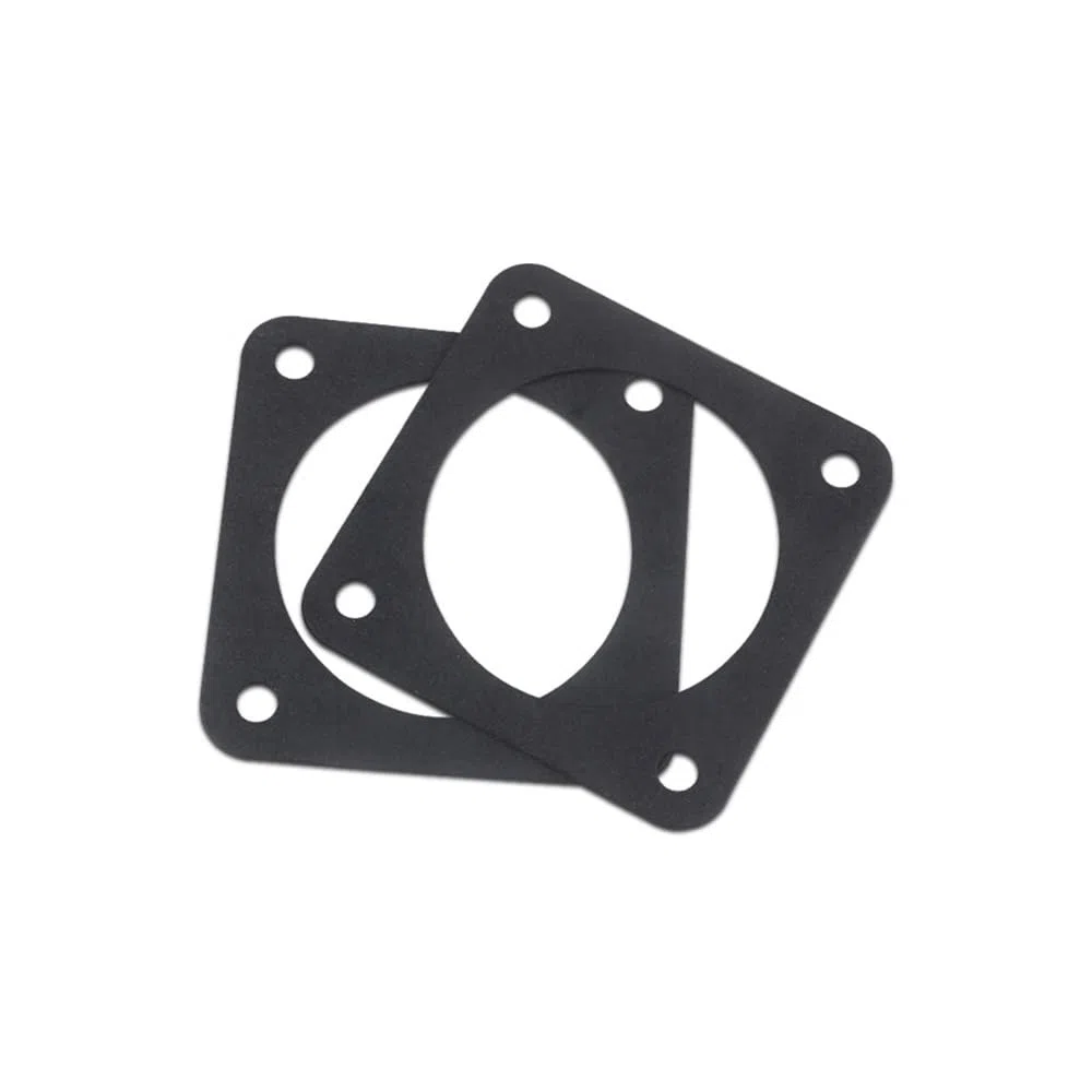 Ajuste de Aluminio for Jeep Wrangler TJ Espaciador del Cuerpo del Acelerador 2.5L 4.0L 1987-2004 YJ XJ WJ(Black 01)