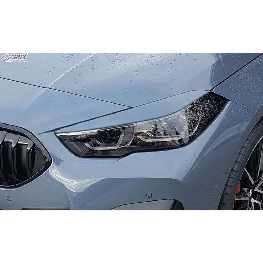 RDX Racedesign Alerones de faros compatible con BMW Serie 2 Gran Coupe (F44) 2019- (ABS)