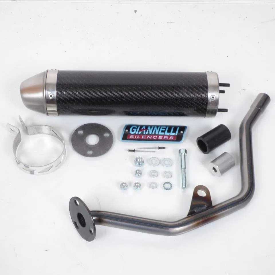 Silenciador de escape GIANNELLI para Moto Yamaha 50 Dt R Trail (6T) 2003 a 2011