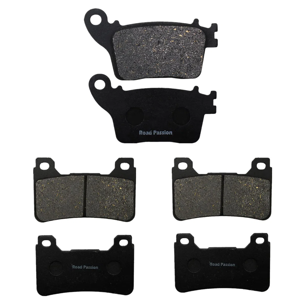 Road Passion Motorcycle Pastillas de Freno Delanteras y Traseras para honda CBR600RR CBR600RRA CBR 600 RR 2007-2011 / CBR1000RR 2006-2011 Replacement