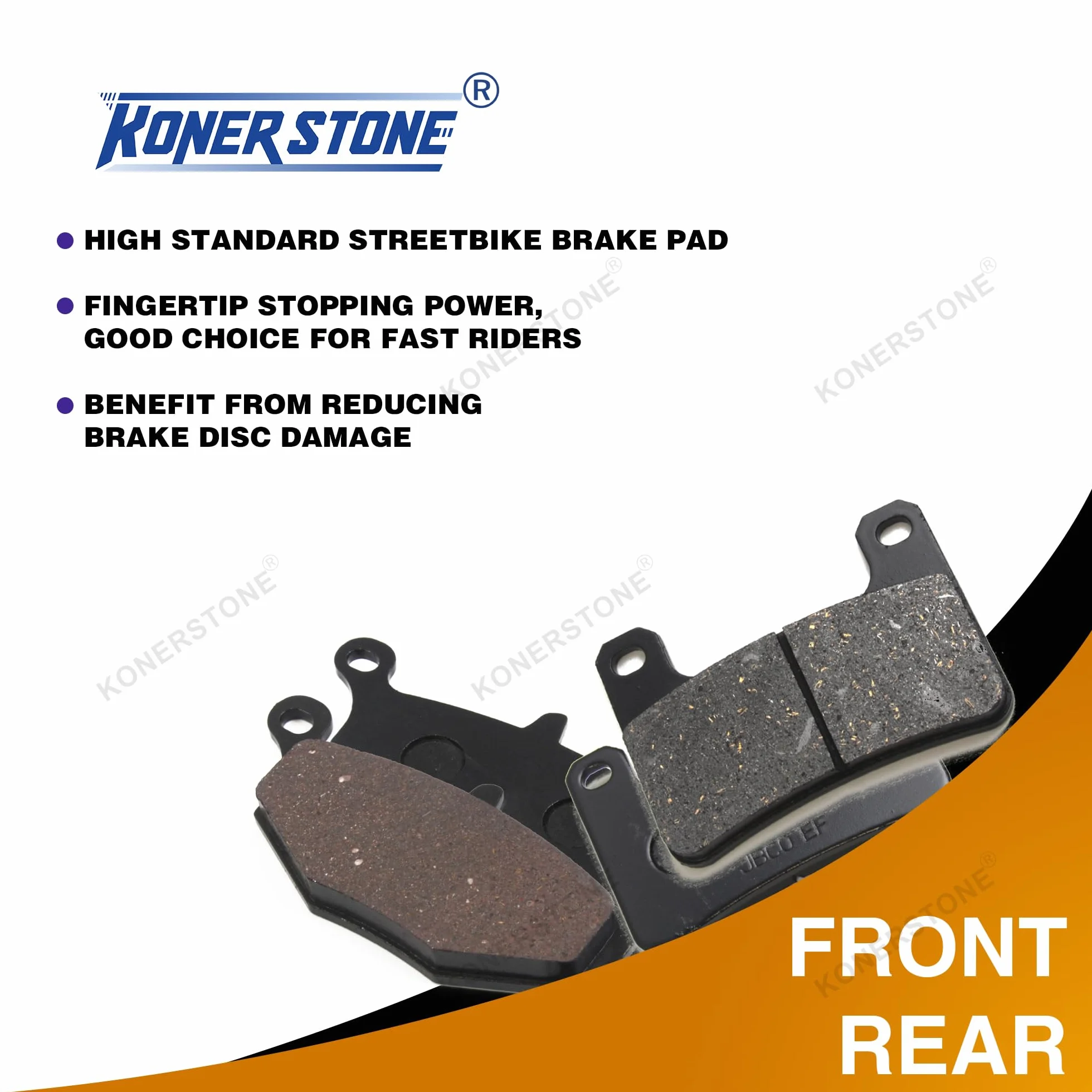 Discos de Freno Delanteros Traseros Discos Rotores y Pastillas para Suzuki GSXR 600 750 2008-2010/ GSXR 1000 2009-2010 Accesorios para motos GSX R600 R750 R1000 Negro K8 K9 K1