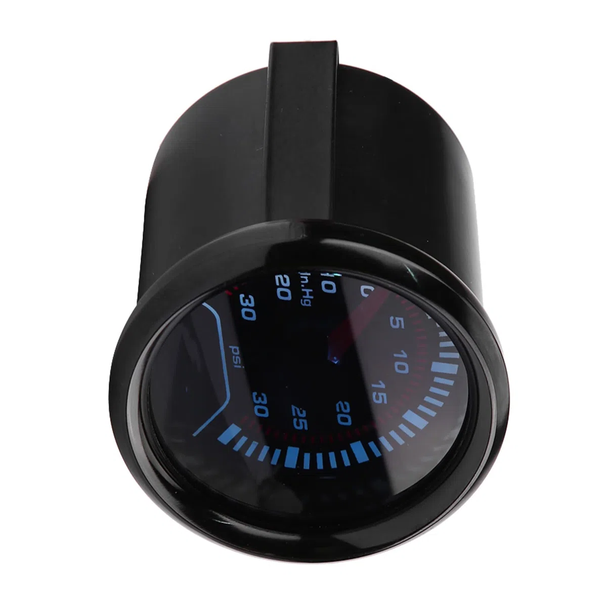 Turbo Boost Gauge ,Universal Car Smoke Dial Face Turbo Boost Manómetro turboalimentado con aleación de aluminio para Auto Car 52mm ,Medidor automático