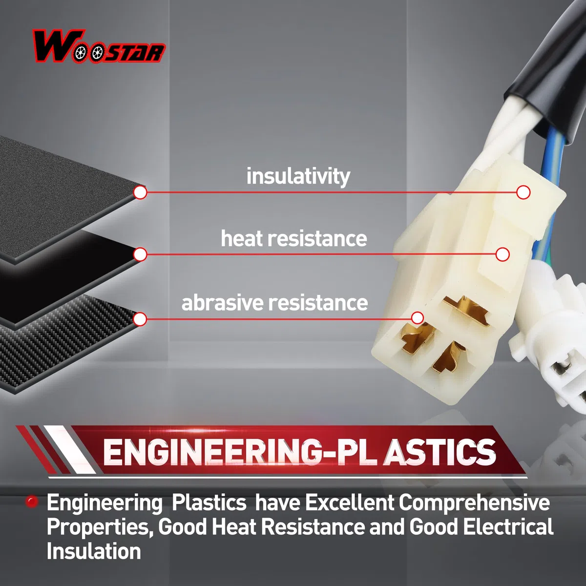 WOOSTAR 18 Bobinas 5 Cable Estator Magneto Reemplazo para 2007-2011 YS250 YBR250 OEM 5D1-H1410-00-00 5D1-H1410-01-00