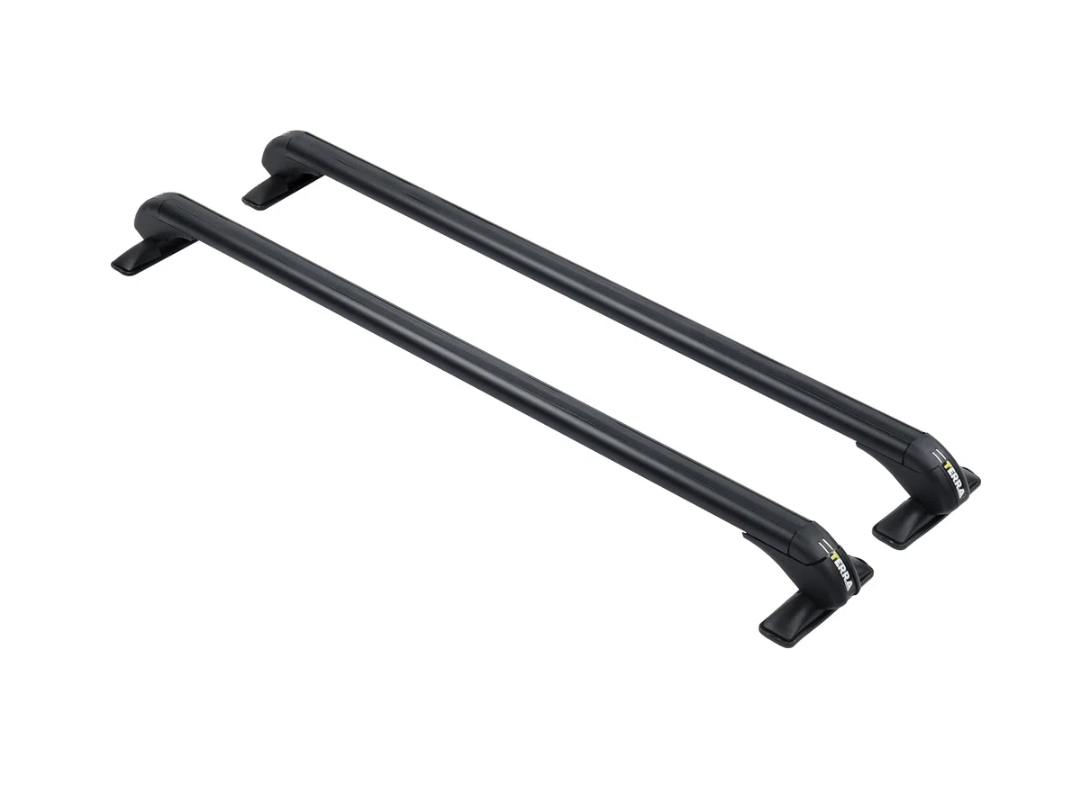 Barras Transversales de Techo Universales de Aluminio, para Coches sin Rieles Laterales, 150kg Carga, Portátil, para Cofre de Techo, Portabicicletas y Escalera