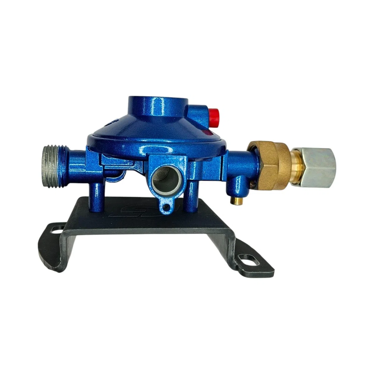 Regulador de presión de gas LPG de 30 mbar M20 x 1,5 8 mm para pared de mamparo para caravana, autocaravana