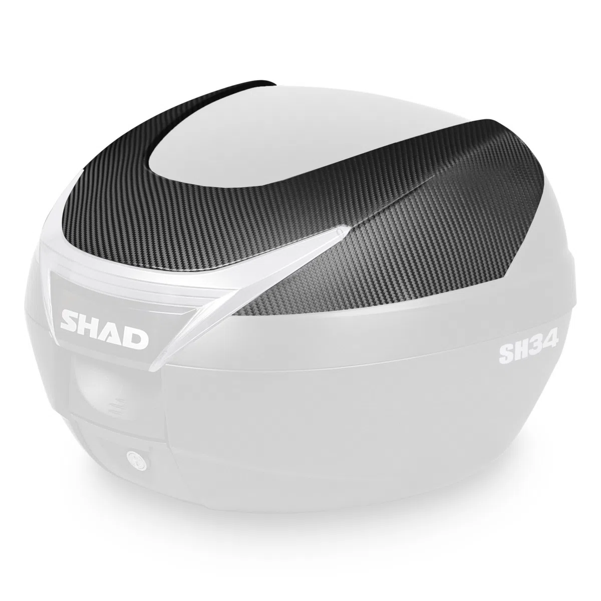 SHAD D1B34E06 SH34 Tapa, Negro