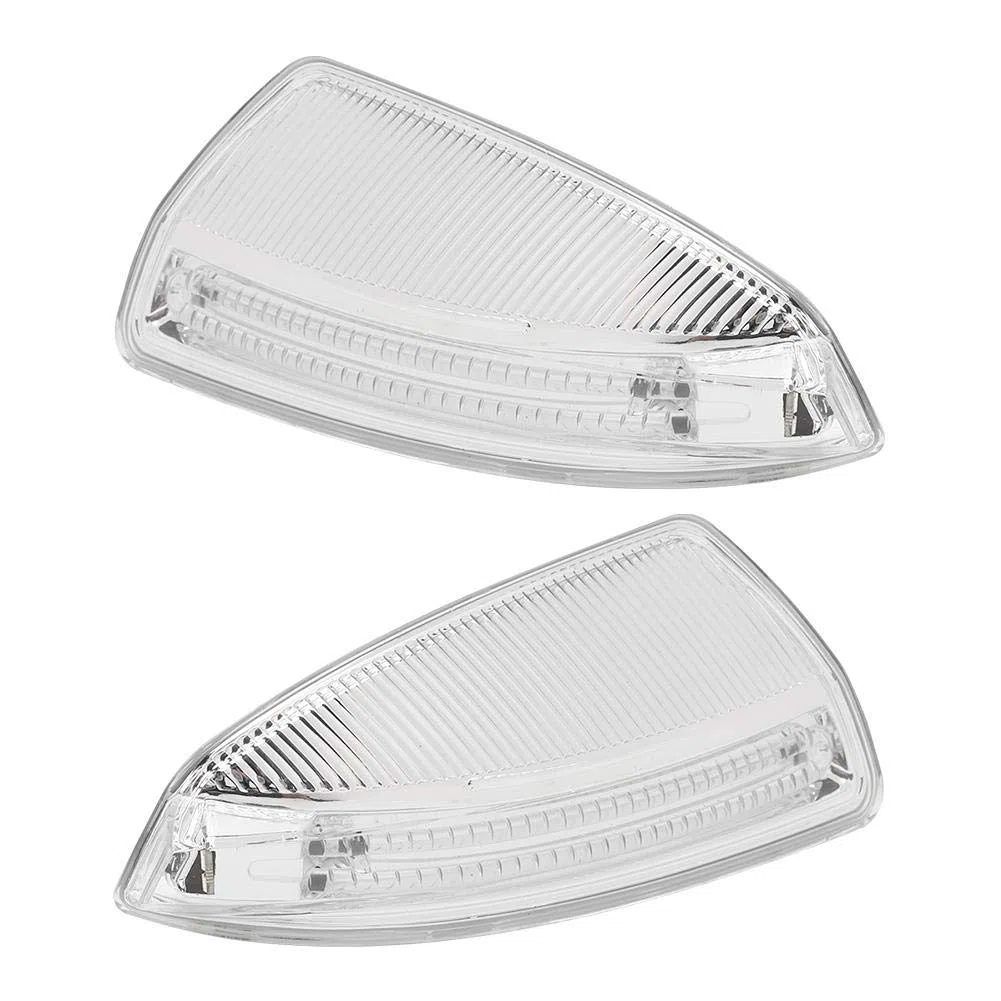 KIMISS Espejo retrovisor LED Luz de señal de 1 par Indicador de espejo de puerta Luz lateral Blub 2048200721 Apto para C-Class W204 2008-2010
