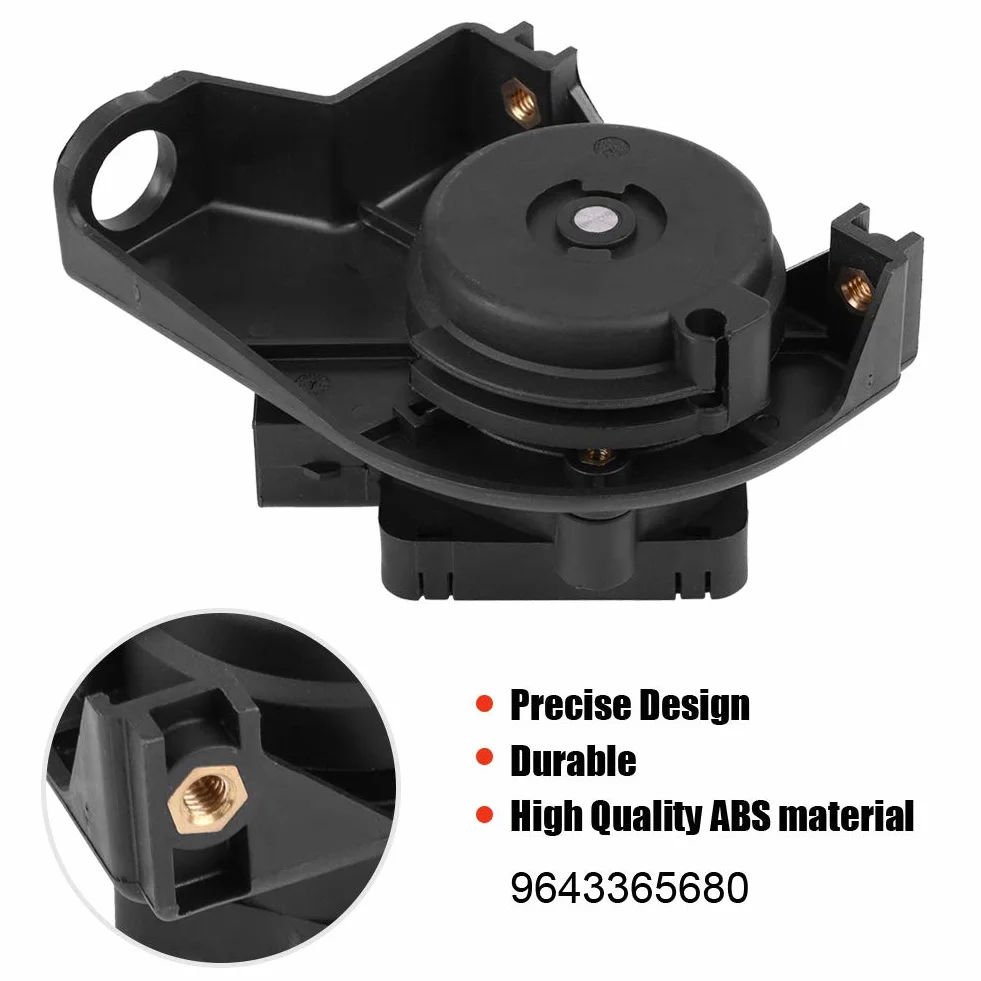 Sensor del acelerador, 9643365680 Sensor de posición del acelerador del coche TPS para Peugeot 206, 306, 307, 405, 406, 607