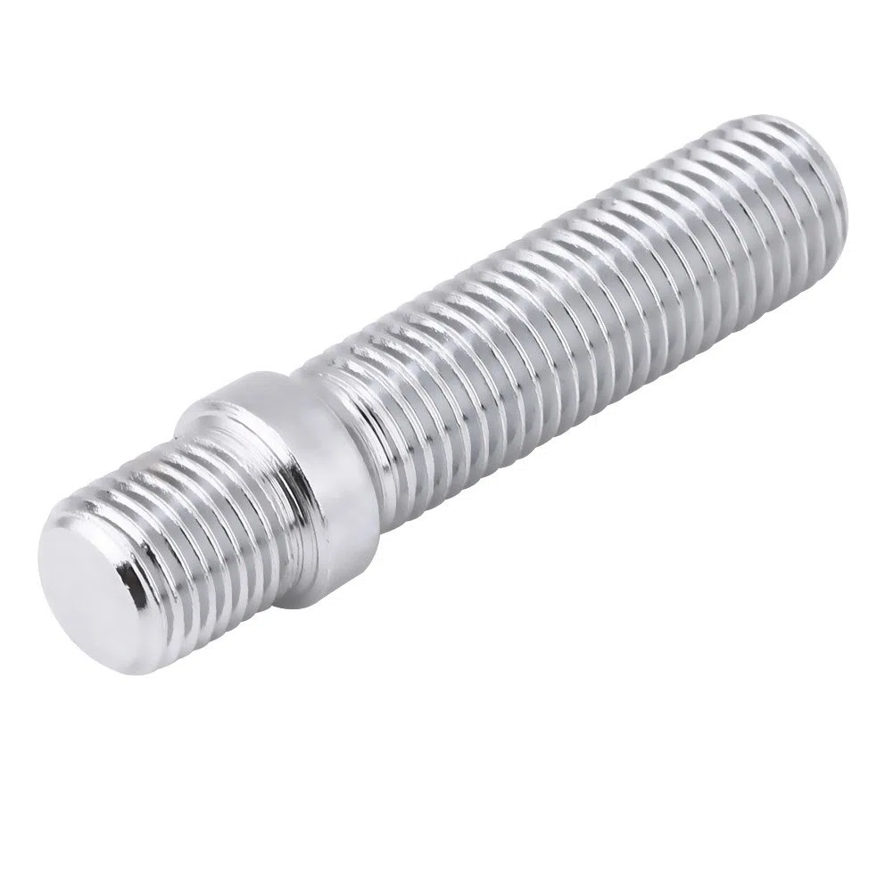 20 piezas 50 mm ruedas extendidas conversión de perno 12x1,5 a 12x1,5 adaptador de tornillo compatible con 1998-2008esparragos rueda coche
