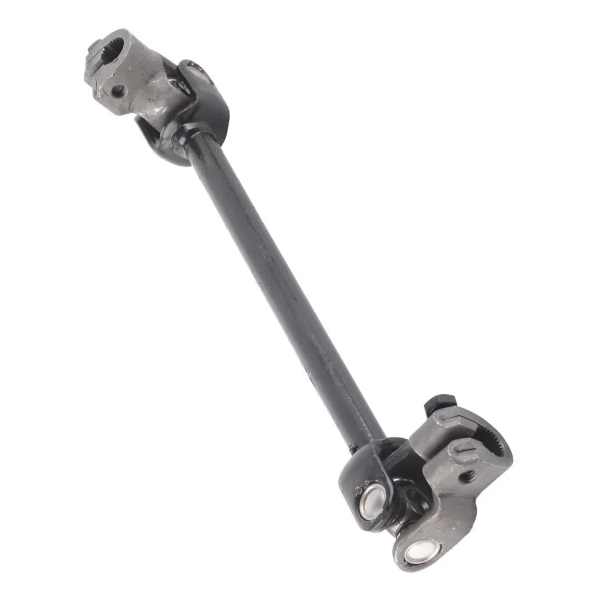 Akozon Eje de Columna de Dirección, 30T 375 Mm Go Kart Engranaje de Dirección Eje de Nudillo Aleación de Acero para 110 125 DIY Go Kart Quad ATV