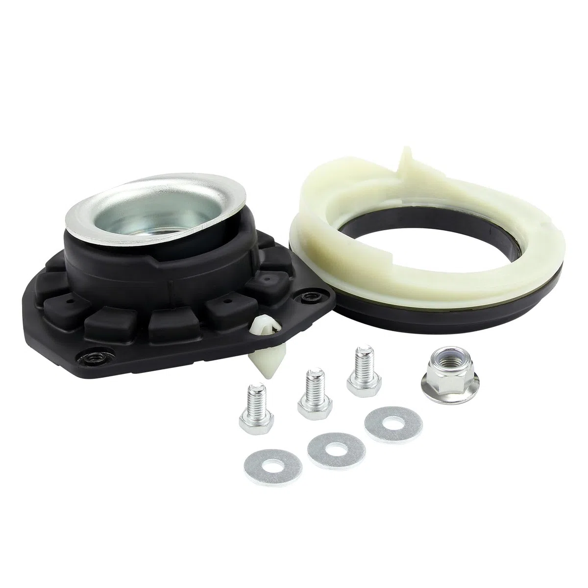 DOCAS 2x Copela de amortiguador Eje delantero,Kit reparación apoyo columna amortiguación 7701207678 7701208891 compatible para Renault Megane 2 Scenic 2 2002-2010