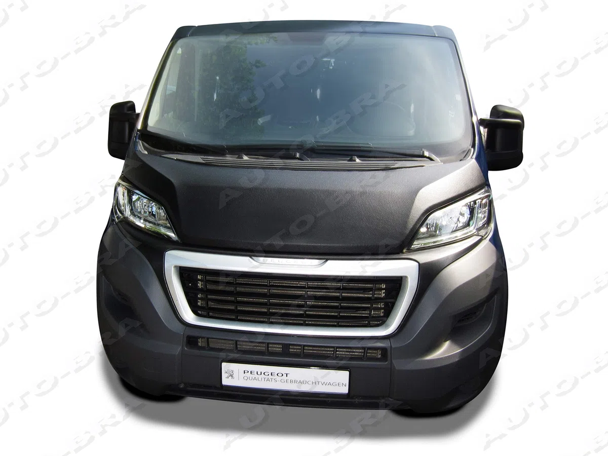 AB3-00291 PROTECTOR DEL CAPO Sujetador de coche compatible con Fiat Ducato, Citroen Jumper, Peugeot Boxer desde 2014 Bonnet Bra TUNING