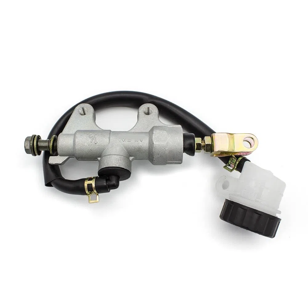 Motos Decoración Bomba De Freno Trasero para Kawasaki para Ninja Zx6r ZX9R Zx636 650 Zx7r ZXR 400 250 750 ER6F ER6N Bombas Hidráulicas De Cilindro Maestro para Motocicleta