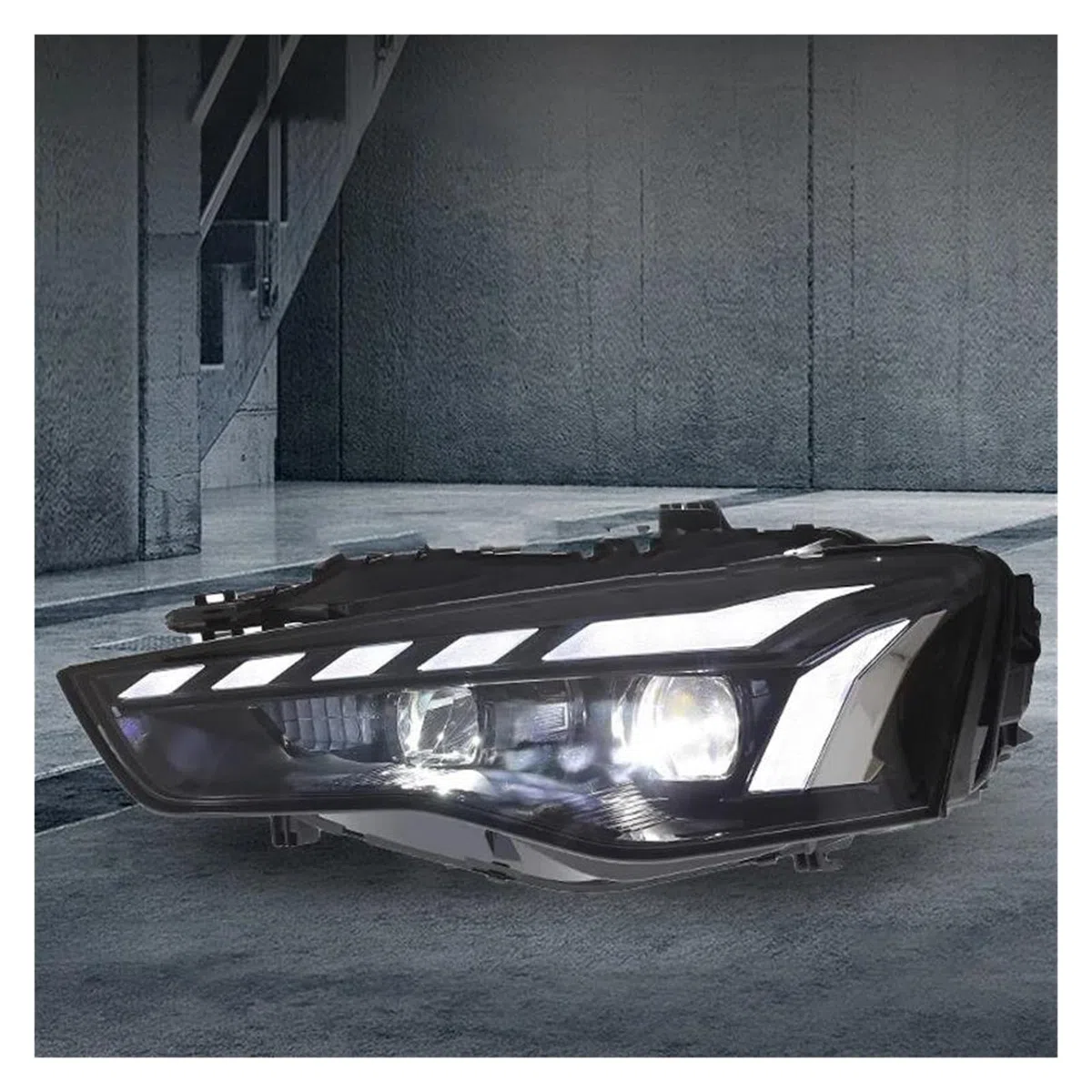 Luces Coche Faro Delantero Para A5 2012-2016 Lente Proyector Conjunto Faros Accesorios Iluminación Para Coche Lámpara Delantera