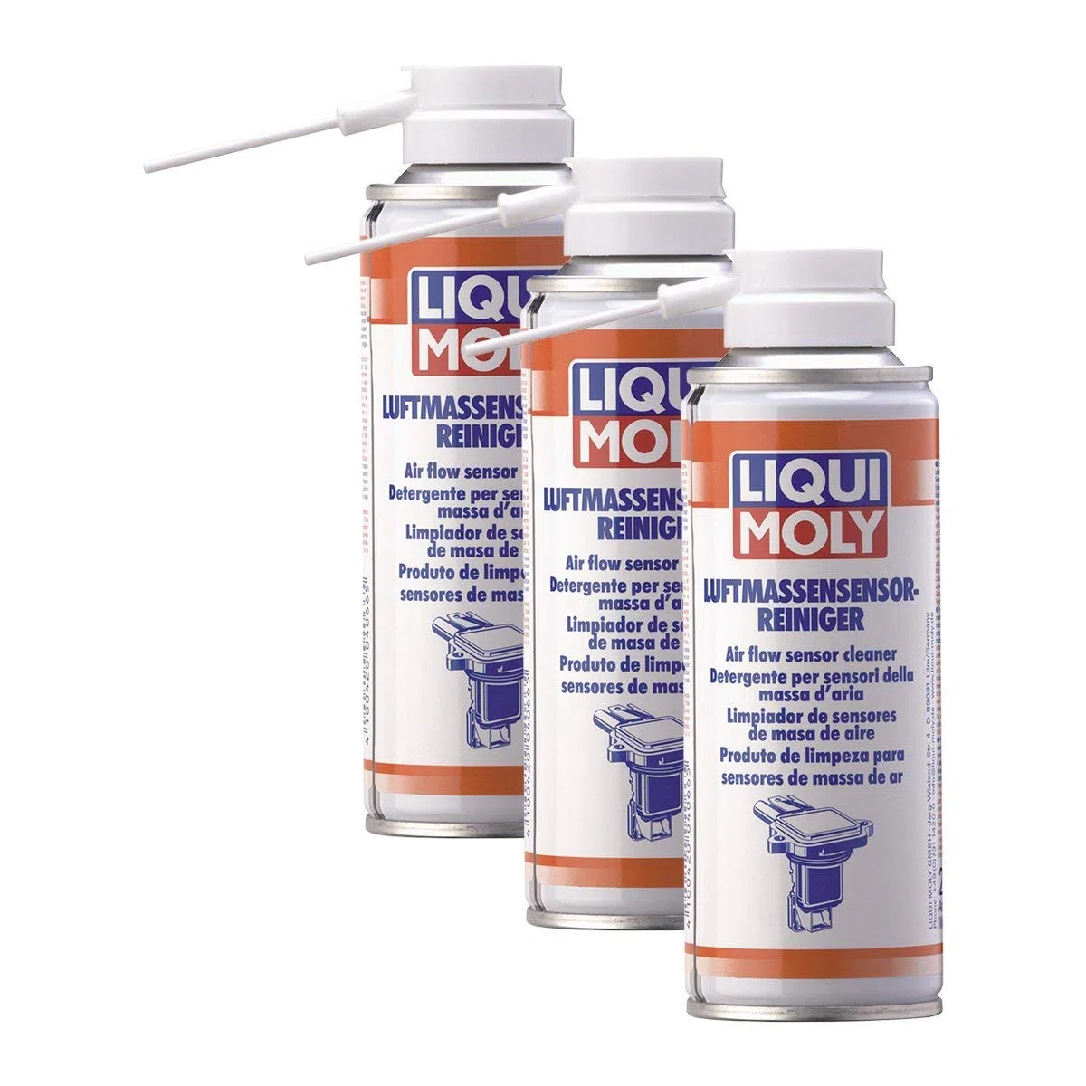 Liqui Moly 4066 - Limpiador de sensor de aire (3 unidades, 200 ml)