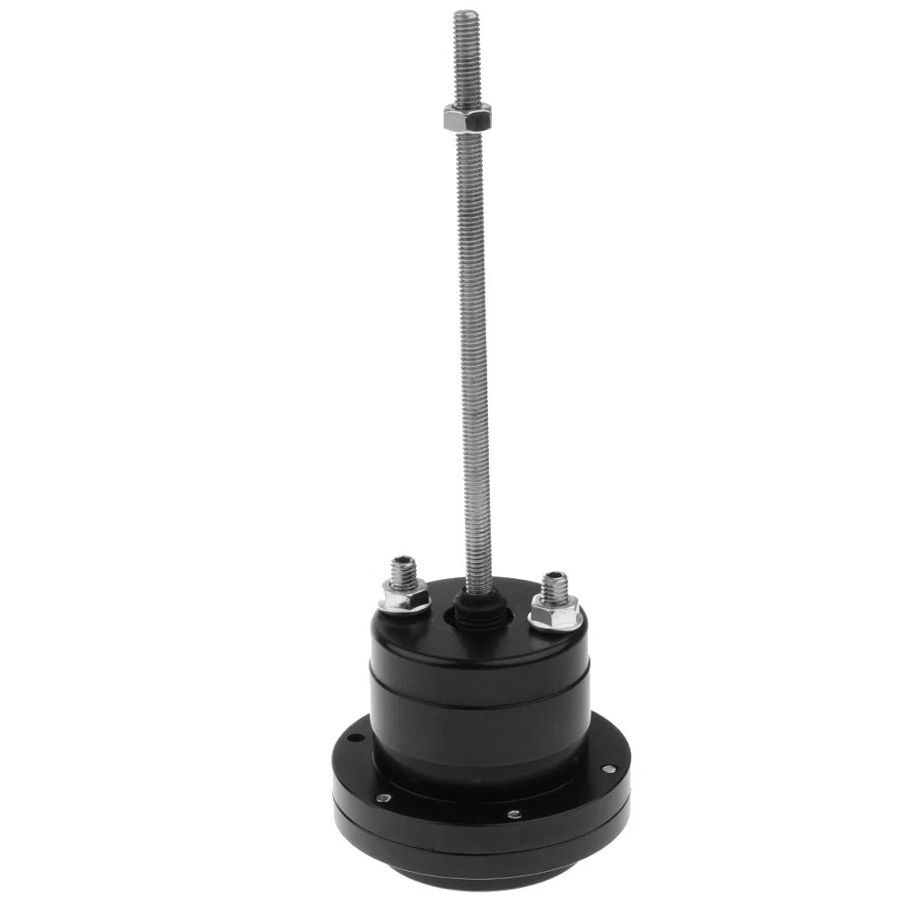 Turbo Actuador de válvula de descarga ajustable para universal, color negro