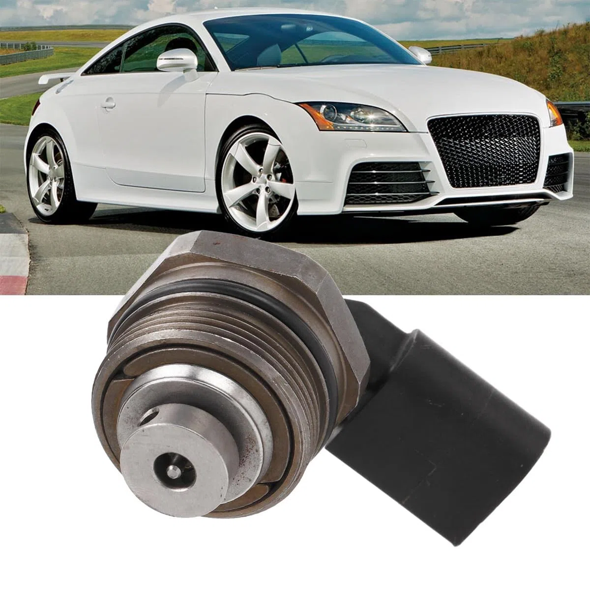 Sensor de combustible, convertidor de bomba de combustible de alta presión del motor 079127025C. Repuesto para motor de gasolina 1.4L L4 de 2008.