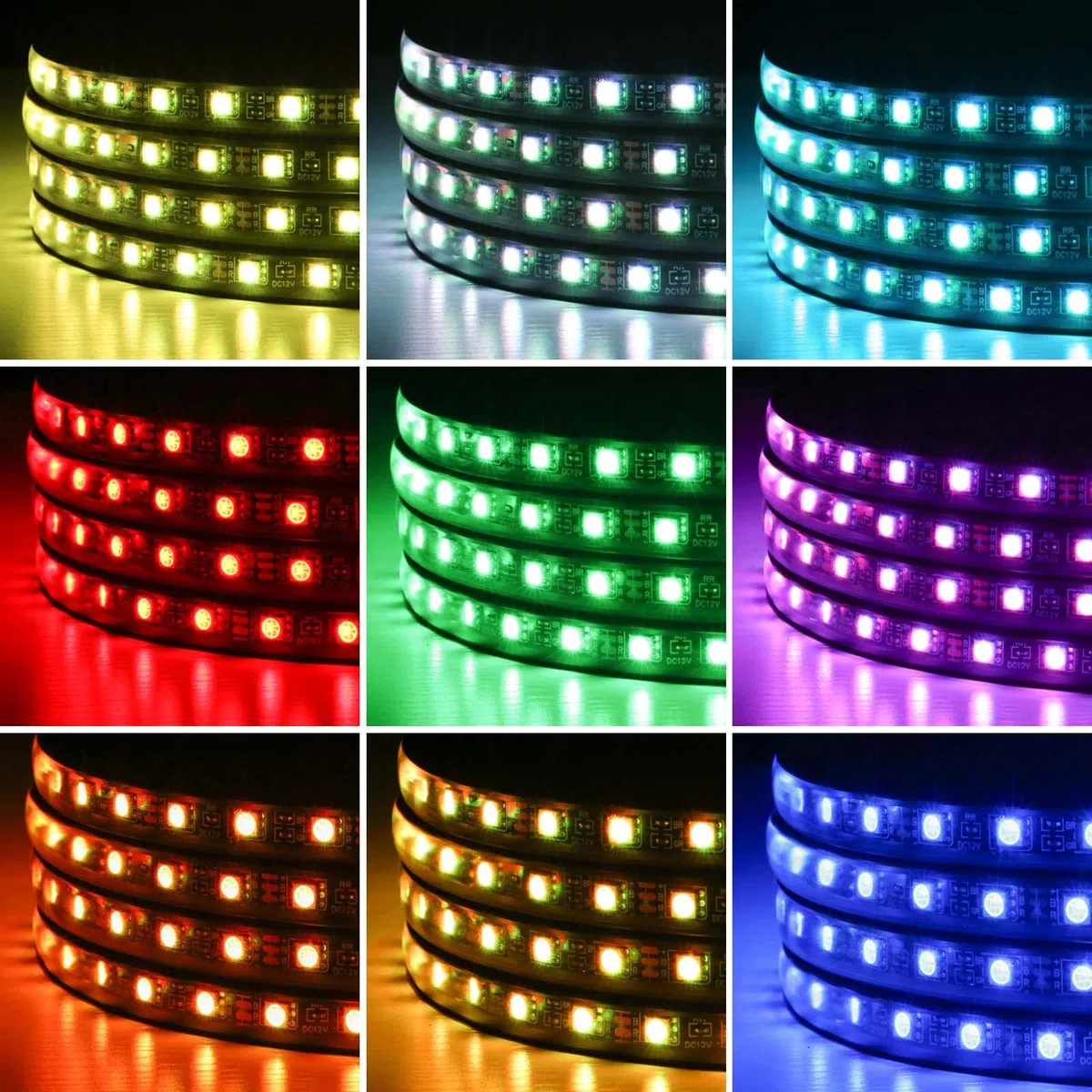 Kit de tira de luz subterránea para coche, kit de iluminación LED para debajo de la carrocería, luces LED RGB para correr, tiras LED RGB, control de aplicación Bluetooth, luces de ambiente