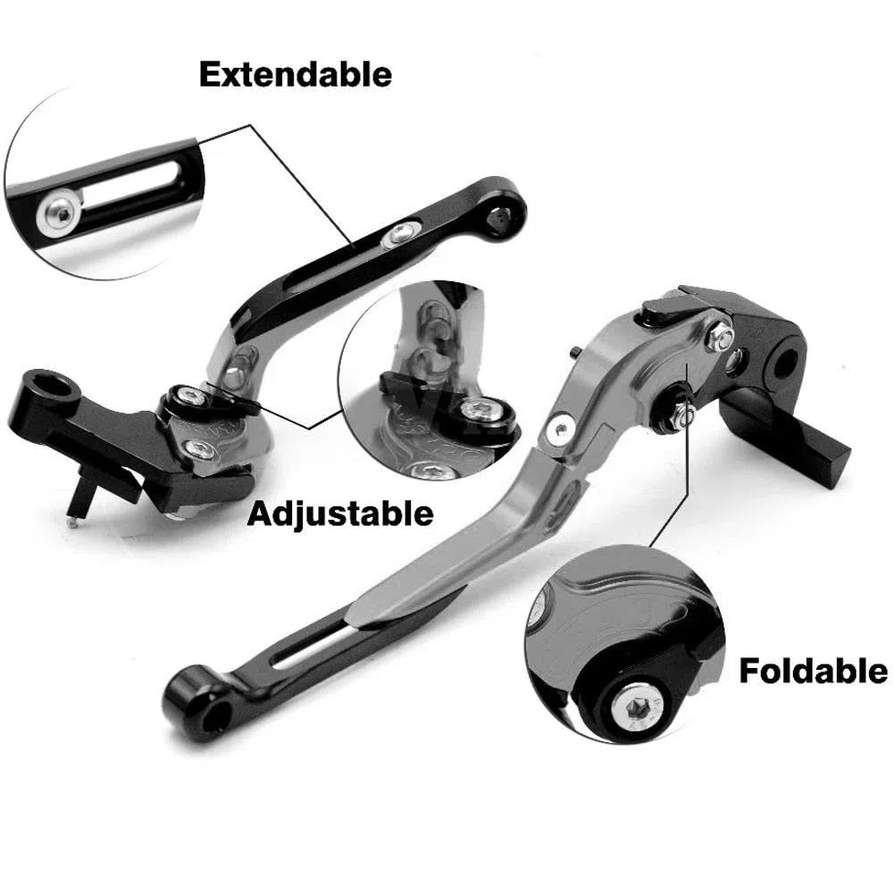 Modificación Manetas de Freno y Embrague, puños Extremos Manillar para Motocicleta para C600 Sport 2011-2015(Blue2)