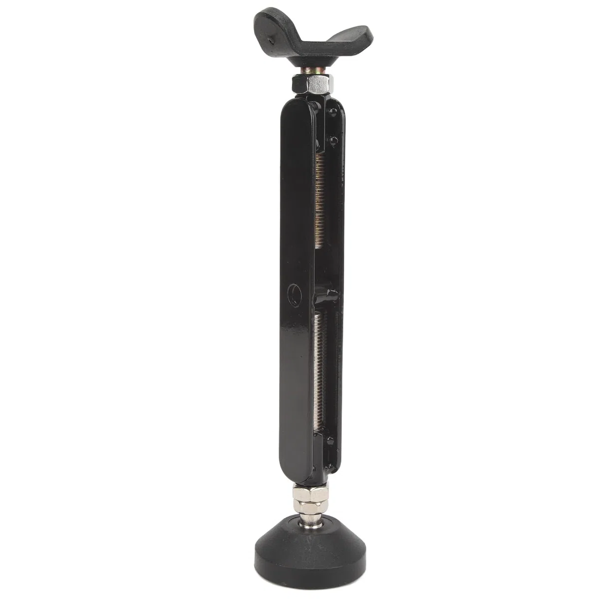 KIMISS Elevador de Rueda para Moto, Soporte portátil Ajustable 40-80cm, Carga 400kg, con Seguro antipinchazos, Ideal Mantenimiento y Limpieza de Cadena