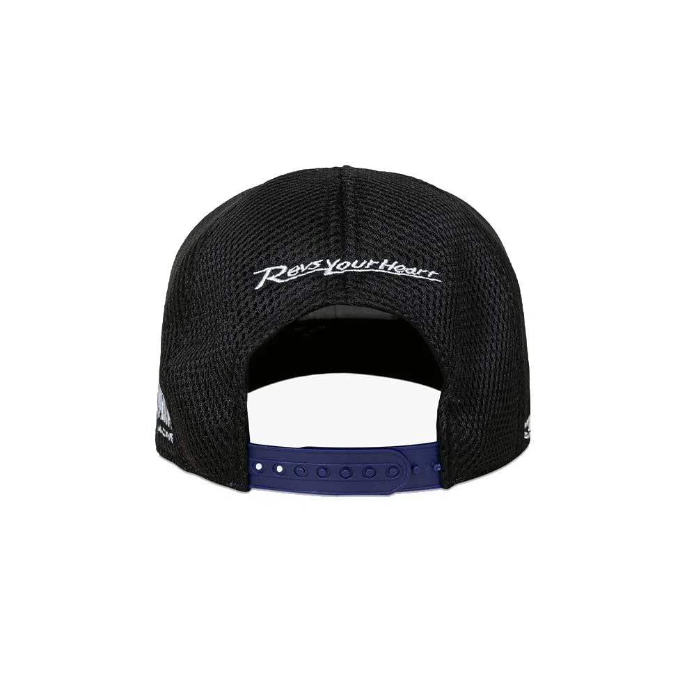 VR46 Gorra Con Visera Replica Team Yamaha Monster ,Hombre,One Size,Negro