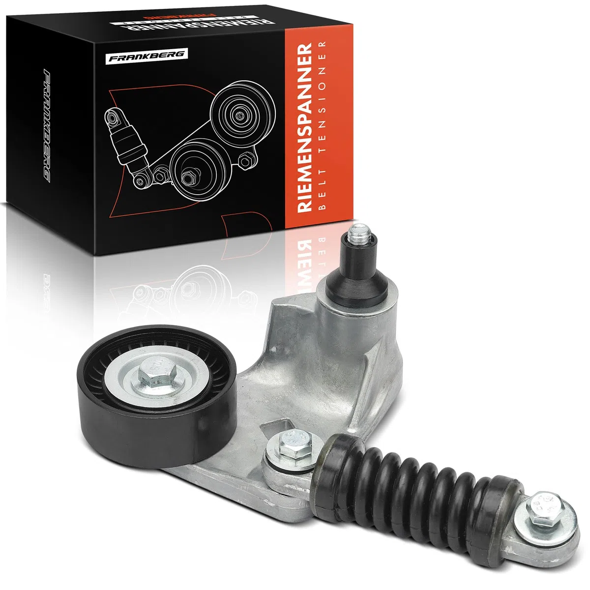 Frankberg Polea guía de rodillos Diesel Compatible con Mondeo III Turnier BWY 2.0L Mondeo III B5Y 2.0L Mondeo III Turnier BWY 2.2L Transit Bus FB FC FD FS FZ 2.0L Mondeo III B5Y 2.2L XS7E6A228CC
