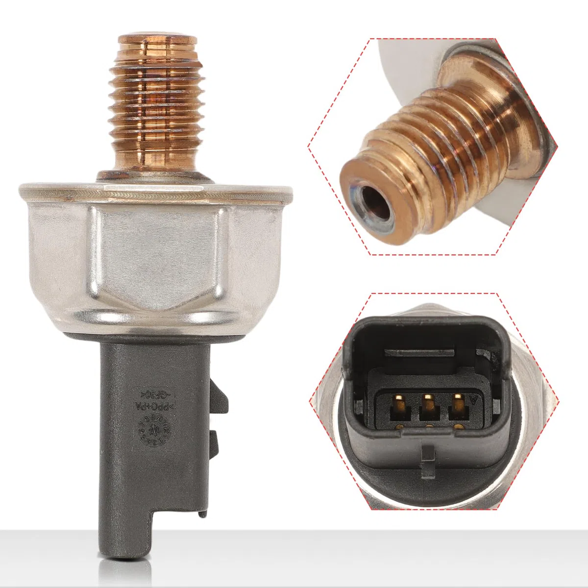 Sensor de Presión Combustible für 55PP03-01 9307Z507A 9307Z511A 1334946 1S4Q-9D280-AD