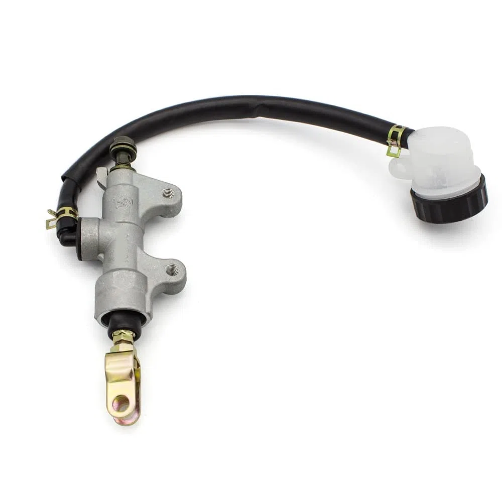 Motos Decoración Bomba De Freno Trasero para Kawasaki para Ninja Zx6r ZX9R Zx636 650 Zx7r ZXR 400 250 750 ER6F ER6N Bombas Hidráulicas De Cilindro Maestro para Motocicleta