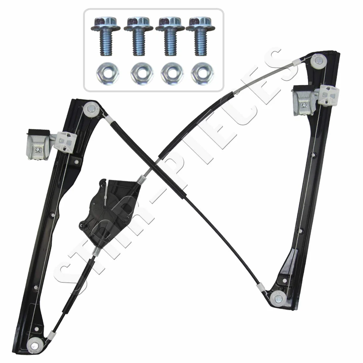 STARKIT PERFORMANCE Elevalunas compatible para Golf 4 y Bora (1997-2006) DELANTERO IZQUIERDO (conductor) 1J4837461D, 1J4837461F, 1J4837461H