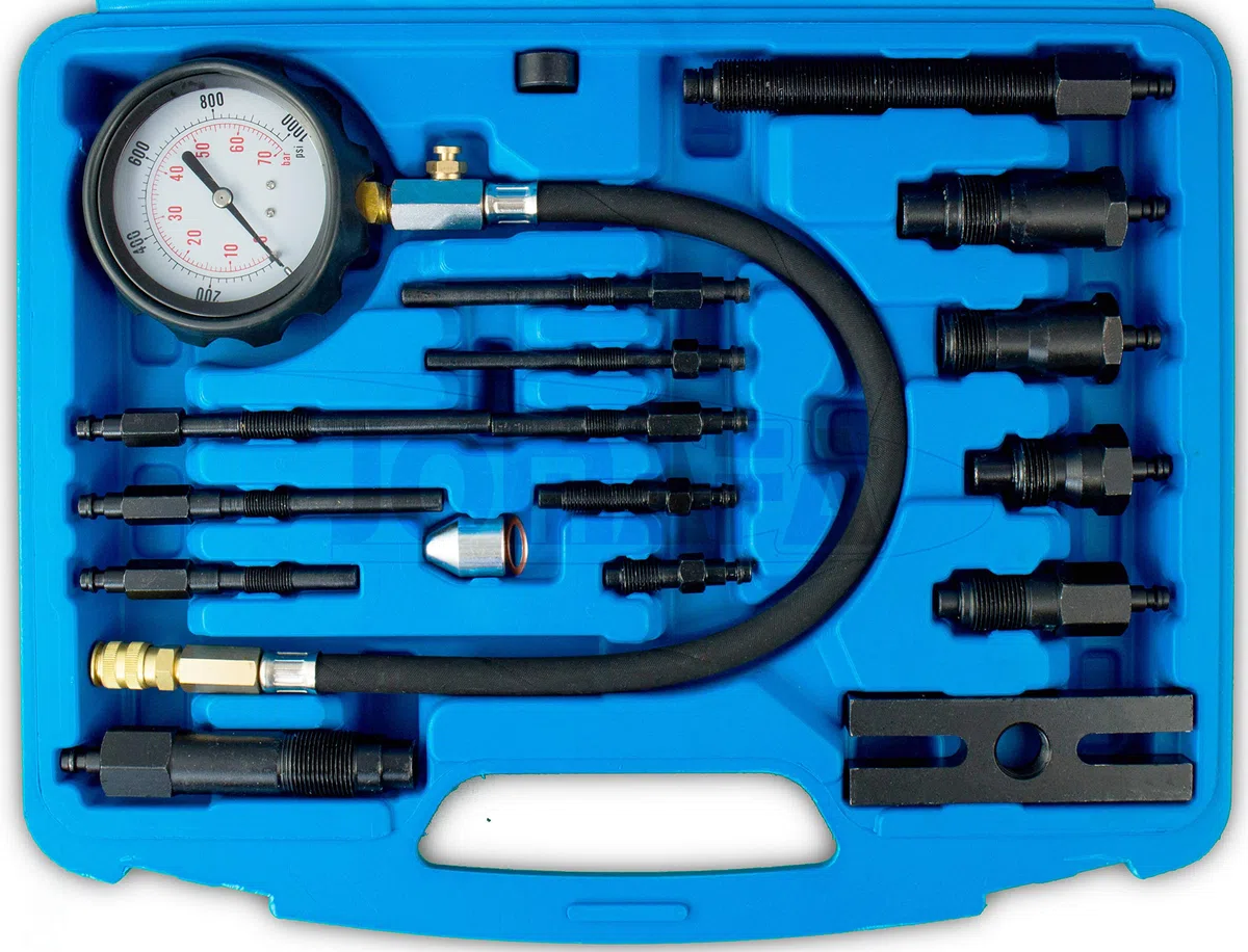 COMPRESIMETRO PARA MOTORES DIESEL MEDIDOR DE PRESION EN CILINDRO UNIVERSAL 0-70 BARES 0-1000 PSI/comprobador de compresion