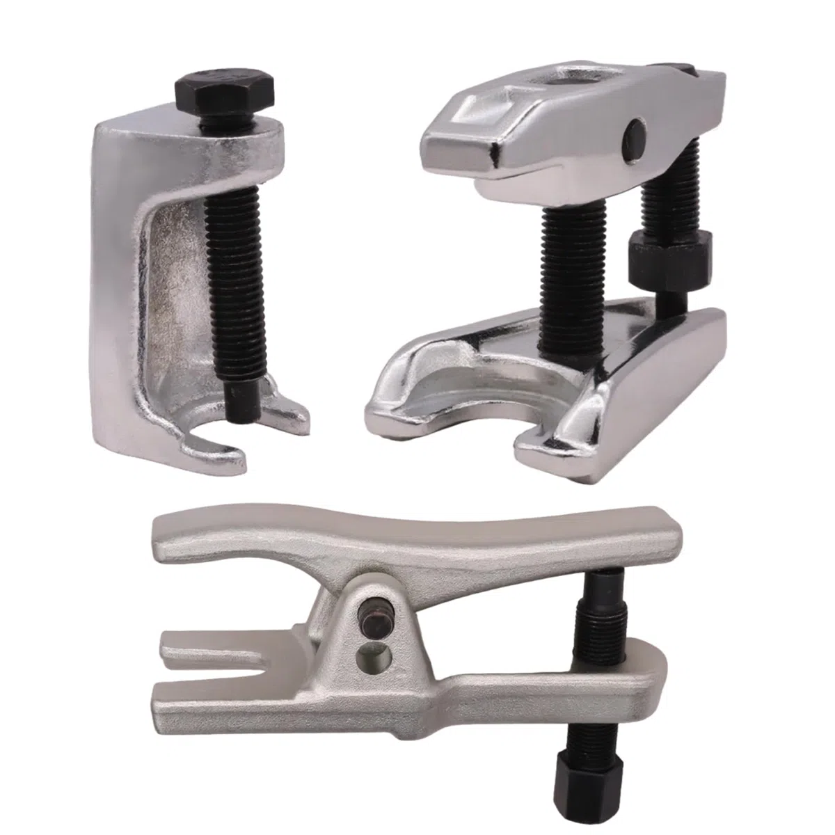 3 PCS Extractores Universales de Rótula y Articulación Esférica en Acero Forjado, Extractor de Rotulas, Articulación Esférica, Herramientas para Mecánicos y Aficionados para la Rremoción de Vehículos