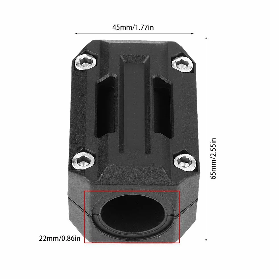 3 pares de protectores de motor para motocicleta de 22 mm/25 mm/28 mm, compatibles con R1200GS, R1150GS, R1100GS, F800GS, F700GS, F650GS y G650GS