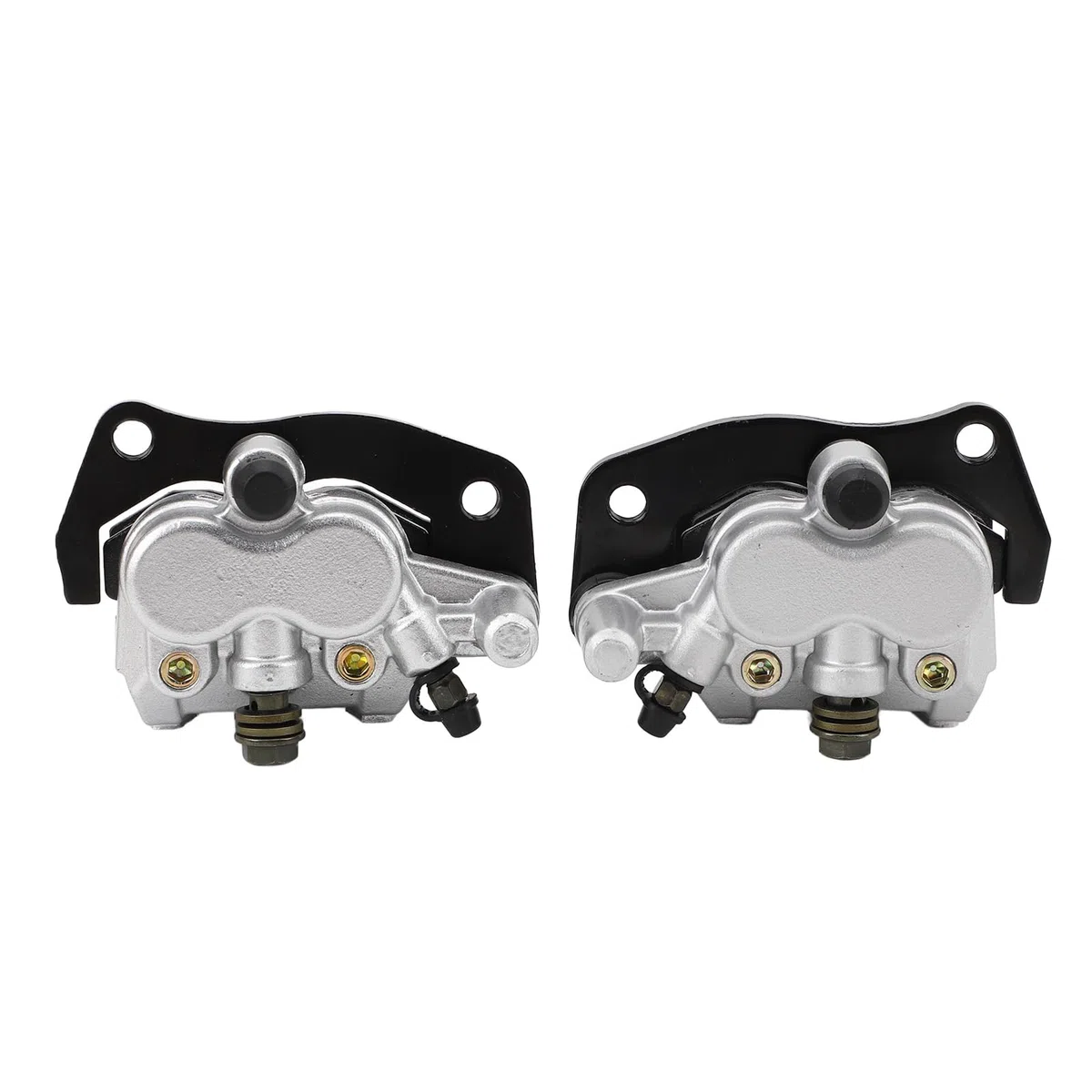 Par de Pinzas de Freno Delantero Izquierdo y Derecho para Rhino 450/660/700 - Pinzas Hidráulicas Compatibles con OE con Ajuste, Disipación de Calor y Control - 5B4 2580T 01 00