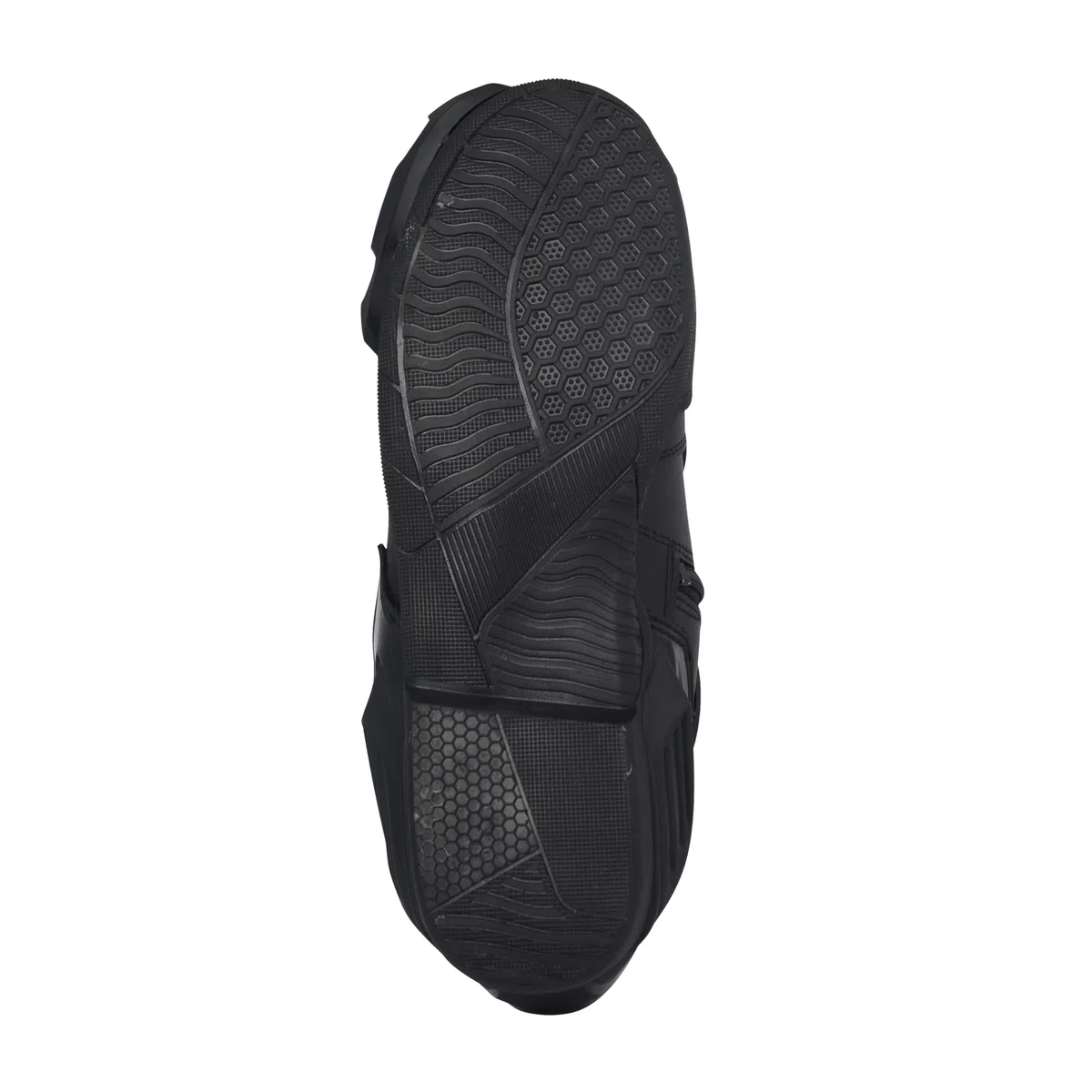 Bohmberg Botas de moto para hombre, deportivas, de piel, estables,protectores reforzados integrados, con protección en los tobillos, ergonómicas, botas moteras, biker, motorista - 42