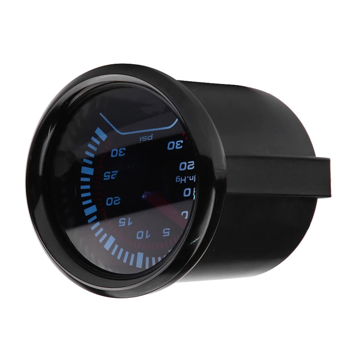 Turbo Boost Gauge ,Universal Car Smoke Dial Face Turbo Boost Manómetro turboalimentado con aleación de aluminio para Auto Car 52mm ,Medidor automático