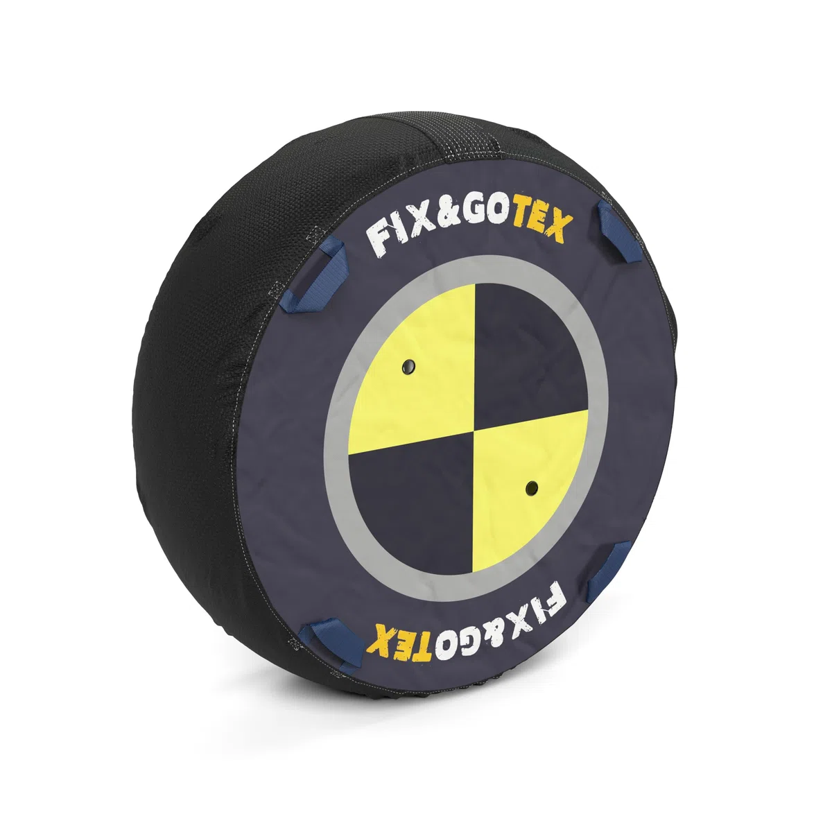 SNOVIT Fix&GO Tex Talla N1 - Cadena de Nieve Textil. Turismo, SUV, 4X4 y Furgoneta. Certificación ÖNORM EN-16662-1. Set 2 Uds.