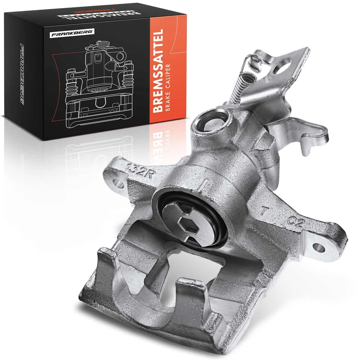 Frankberg Pinza de freno eje trasero derecho Compatible con Mondeo III B5Y 1.8L-3.0L Mondeo III Berlina B4Y 1.8L-3.0L Replace# 1522074 1S712552AE
