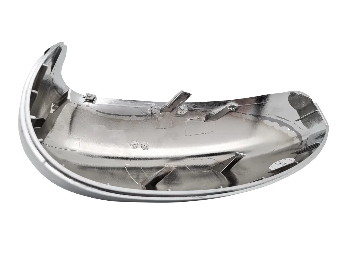 BSSTORE 89830 Carcasa de Espejo Retrovisor Cromada por 500 a Partir de 2007> (Izquierda - Lado del Conductor)