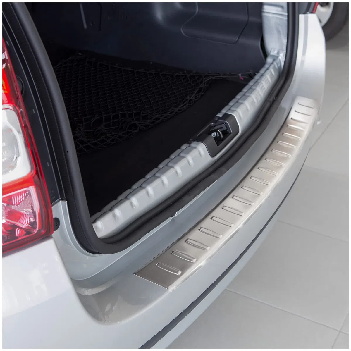 tuning-art 678 Protección Parachoques para Dacia Duster 2010-2017 Acero INOX
