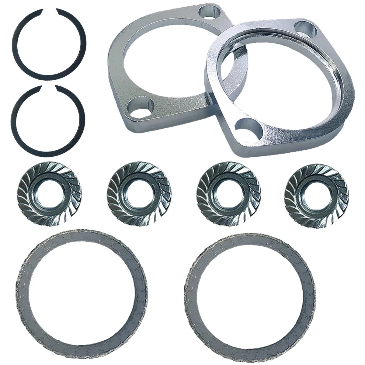 Kit de instalación de juntas de brida de escape para Harley-Davidson Big Twin Sportster 883 1200 XL883 XL1200 48 72 1984-2022