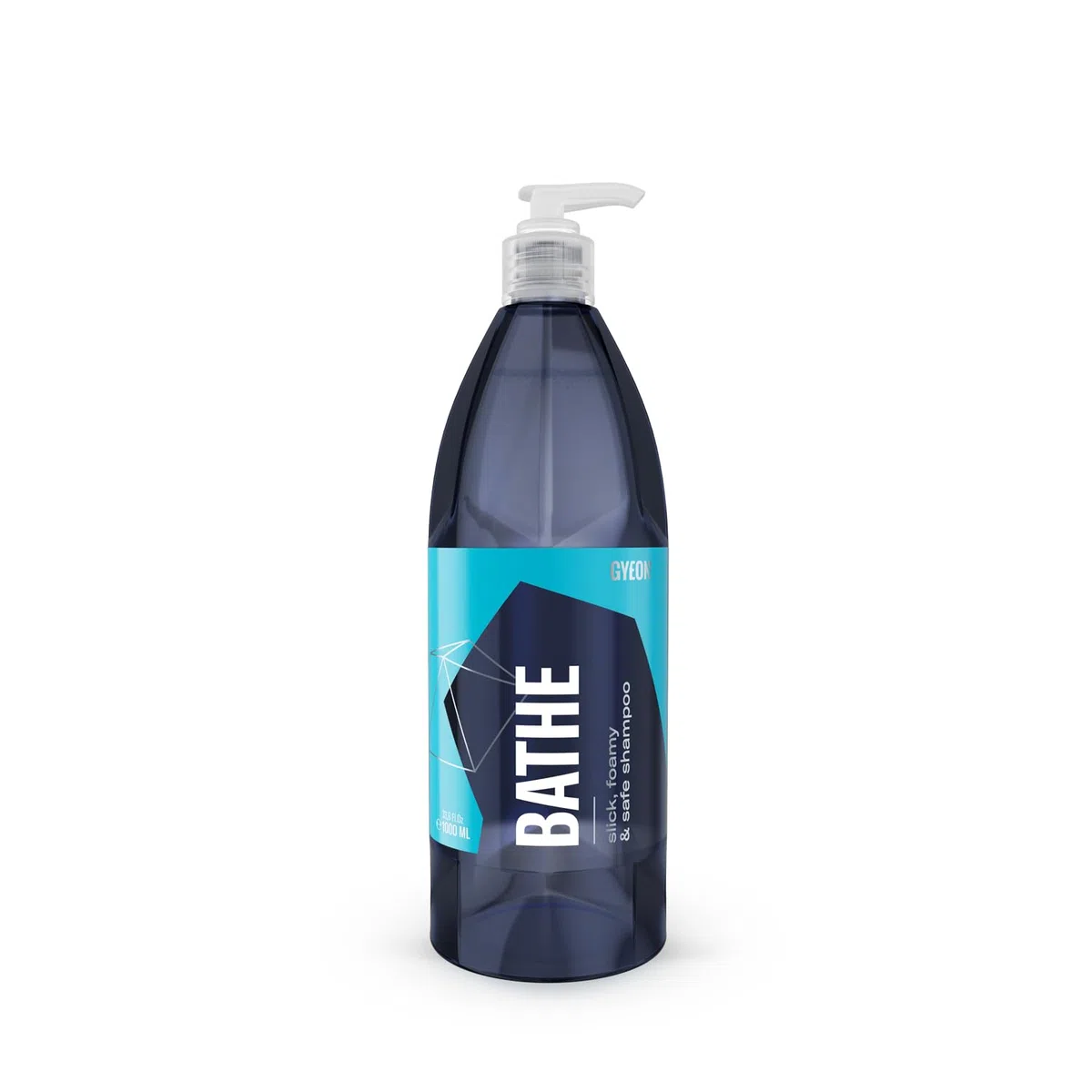 GYEON Q²M Bathe - Champú para coche, limpieza suave con pintura, alta formación de espuma, fórmula pH neutro (1000 ml)