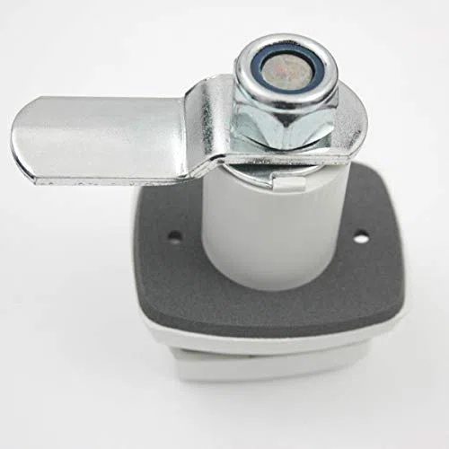 Cerradura de puerta de servicio, caja de gas, caravana, caravana, barco, color blanco