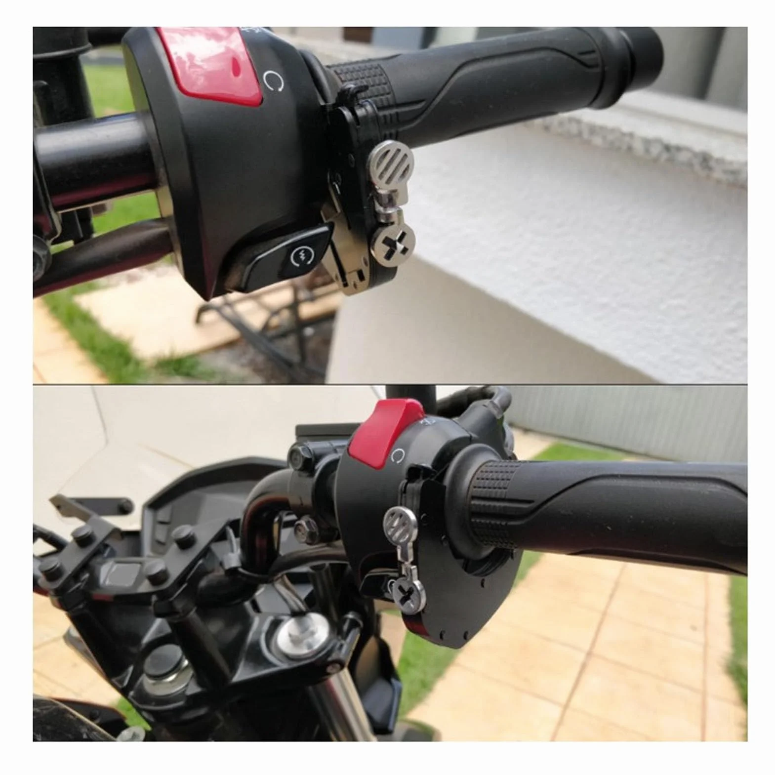 Cerradura Universal del Acelerador, Control de Crucero de la Motocicleta Kits de Bloqueo del Acelerador de la Motocicleta, Negro Abrazadera de Bloqueo de Asistencia, a Prueba