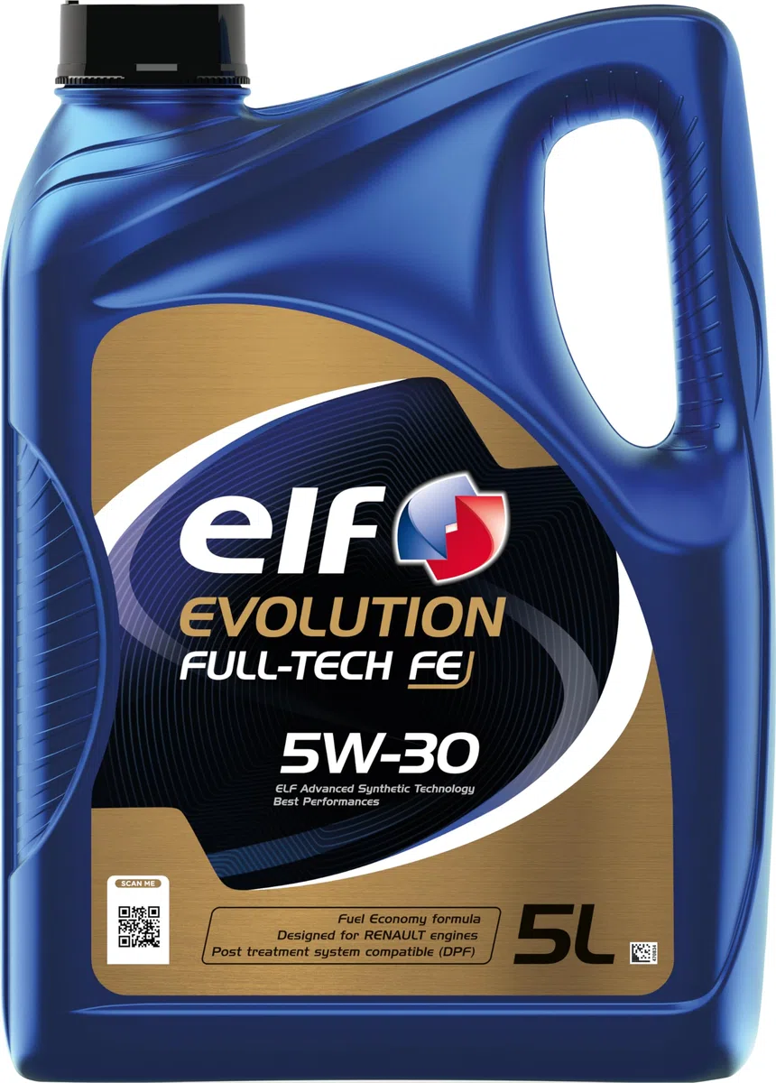 ELF Aceite de motor 5W-30 Evolution ACEA C4 Full-Tech FE 5L Compatible con NISSAN Qashqai II J11, J11, RENAULT MEGANE III Grandtour KZ0/1 Clio IV Grandtour KH Clio IV Hatchback BH, MERCEDES-BENZ